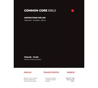 Common Core Bible: BSB - 6 - Plain - English - Transliterated - Hebrew