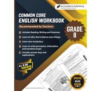 Common Core English Workbook: Grade 8 English