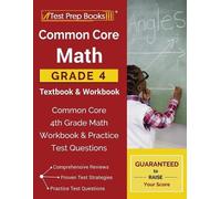 Common Core Math Grade 4 Textbook & Workbook: Common Core 4th Grade (Tascabile)