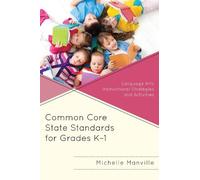 Common Core State Standards for Grades K-1 (Tascabile)