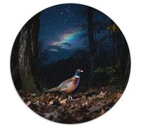 Common Pheasant 1000 Pezzi Puzzle Circolare Adatto Ai Principianti Da 10 Anni Coordinazione Abilità Educative Bird Attività Weekend Regalo Per Ragazzi 1000pcs (67.5x67.5cm)