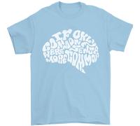 Common Sense Brain Divertente Sarcasmo Slogan Uomo T-Shirt 100% Cotone
