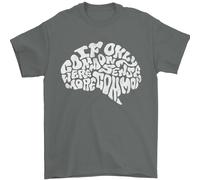 Common Sense Brain Divertente Sarcasmo Slogan Uomo T-Shirt 100% Cotone