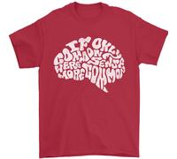 Common Sense Brain Divertente Sarcasmo Slogan Uomo T-Shirt 100% Cotone