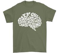 Common Sense Brain Divertente Sarcasmo Slogan Uomo T-Shirt 100% Cotone
