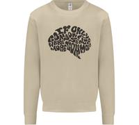 Common Sense Divertente Sarcasmo Brain Slogan Uomo Felpa