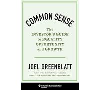 Joel Greenblatt Common Sense (Copertina rigida)