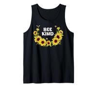 Common Sunflower Inspirational Motivation Bee Kind Canotta