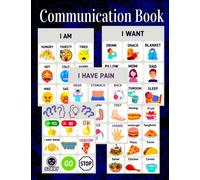 Communication Picture Book: Non-Verbal Communication Book With Pictures And Words