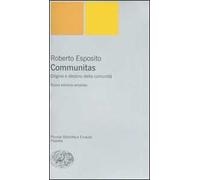 Communitas. Origine e destino della comunità