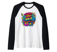 Community Design Member of Udo Bianco Maglia con Maniche Raglan