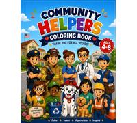 Community Helpers Coloring Books