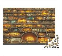 Community Housing Building within A Human Beehive Puzzle 1000 Pezzi Per Adulti Cross-section Puzzle Legno Premium Idea Regalo Uomo E Donna Idea Regalo Per Lei O Lui Regalo Personalizzato Antistress 10