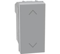 Commutatore 1P 10 Ax 250 Vac Tasto 1-0-2 Grigio Matixgo ( Bticino Cod. Jg4027N )