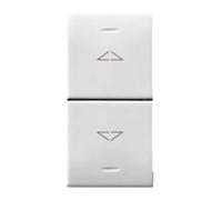 Ave Domus S44 Commutatore Stabile 1P 10AX Bianco Lucido