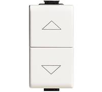 Doppio tasto Commutatore 1-0-2 Bticino Matix 10A bianco AM5052N