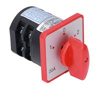 Commutatore 2 poli 3 posizioni Cam Commutatore di controllo Selettore Posizione Interruttore rotativo a scatto universale Cam for avviamento elettronico AC380V