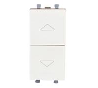 Ave Domus S44 Commutatore Stabile 1P 10AX Bianco Lucido