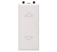 Commutatore a pulsante basculante Ave Sistema 44 Whitek bianco 3 posizioni 1P 10A 446053BS