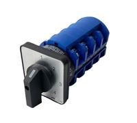 Commutatore a camme combinato con controllo a doppio circuito rotativo LW26-63/4 LW28, 63A 660V, 4 posizioni, 4 poli