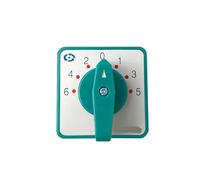 Commutatore a camme Rotante 6 Posizioni LW6-8/F432 Selettore Universale di commutazione 380 V 5 A 8 Poli 48 terminali(0-6)
