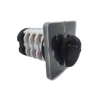 Commutatore a camme rotante da 0 a 7 posizioni, selettore di commutazione universale a quattro poli, contatto in argento, YMZ12-50/4, 1 pezzo
