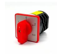 Commutatore a camme selettore rotativo a 3 posizioni, 380 V CA 20 A 4 kW, 12 terminali