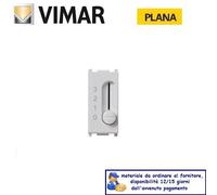 COMMUTATORE A SLITTA 1P 6(2)A VIMAR PLANA SILVER 14095.SL.