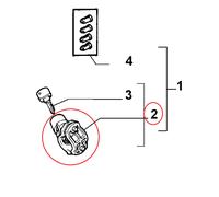 COMMUTATORE ACCENSIONE FIAT DUCATO - TALENTO ORIGINALE 9928671