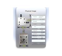 Commutatore Angolare In Alluminio di Precisione da 8 mm, Piccolo, 1M 20T, Inferiore A 2000 Giri/Min