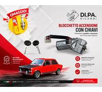 COMMUTATORE AVVIAMENTO BLOCCASTERZO ACCENSIONE +2 CHIAVI FIAT 128 RALLY
