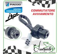COMMUTATORE CHIAVE ACCENSIONE MESSA IN MOTO APE 50 2T 1989-2020 RST MIX FL CROSS