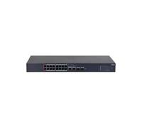COMMUTATORE Cloud DAHUA DH-CS4218-16ET-190 COMMUTATORE con 16 Porte POE 190W