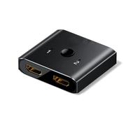 Commutatore compatto bidirezionale HDMI 2x1 o 1x2 Splitter con commutazione manuale e indicatori LED per un facile utilizzo Splitter