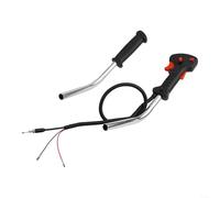 Commutatore completo dell'acceleratore con cavo per tubo di controllo decespugliatore, compatibile con molte marche
