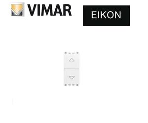 COMMUTATORE CON FRECCE 20060.B VIMAR EIKON BIANCO