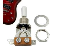 Commutatore con Levetta a 3 Vie per Chitarra - a 3 Vie di precisione antiscivolo per i professionisti - per Chitarra: Selettore Pickup,Adatto a Adulti, Principianti, Appassionati e Famiglie