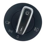 commutatore dei fari Compatibile Con Per Golf VI Per Cabriolet Per 517 2011 2012 2013 2014 2015 2016 OEM: 3C8941431B Manopola Interruttore Di Controllo Regolazione Fari Auto