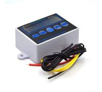 Commutatore del controllo della temperatura del tre display di Digital con i modi di raffreddamento e del riscaldamento per il bianco industriale 75x55x31mm (220V) dell'apparecchiatura di collaudo