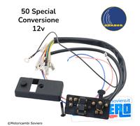 Commutatore Devio Luci Grabor Conversione Accensione 12V Vespa 50 Special