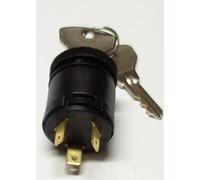 Commutatore di accensione/avviamento con ghiera nera Fiat 500 A 2 SCATTI ON-OFF