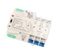 Commutatore di trasferimento automatico solare collegato alla rete tipo binario 2P 3P 4P 63A 100A AC220V Alimentazione del fotovoltaico ATS alla potenza commerciale W2R(PV 220V,3P 63A)