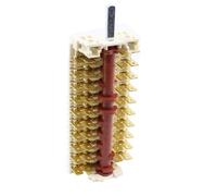 JCSPARES® - Commutatore forno 20 contatti 5+0 posizioni per forno compatibile con Hotpoint Ariston Indesit Whirlpool Ignis