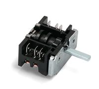 COMMUTATORE FORNO M.KN - E GO 42.04900.012 4 posizioni: 0-1-0-1, acceso-spento.