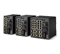 Commutatore industriale di serie di Ethernet 2000U di Cisco - 8 x 10/100 porti RJ-45 con 2 x porti combinati di GE