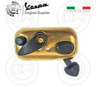COMMUTATORE INTERRUTTORE DEVIO LUCI COPERCHIO IN OTTONE PER VESPA 150 VL1T