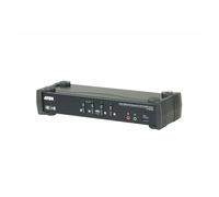 ATEN 4-Port USB3.0 4K DisplayPort KVMP Switch with Built-in MST Hub