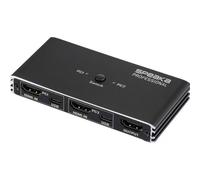 Commutatore KVM SpeaKa Professional 2 porte HDMI 4K@60Hz