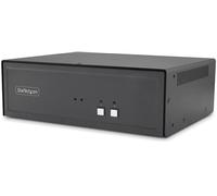 COMMUTATORE KVM STARTECH CK4-HP202C, da HDMI/DisplayPort a HDMI/DisplayPort, 6 m, Metallo, Nerocolo