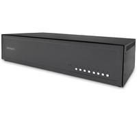 COMMUTATORE KVM STARTECH CK4-P208C, da DisplayPort a USB, Metallo, Nerocolo
